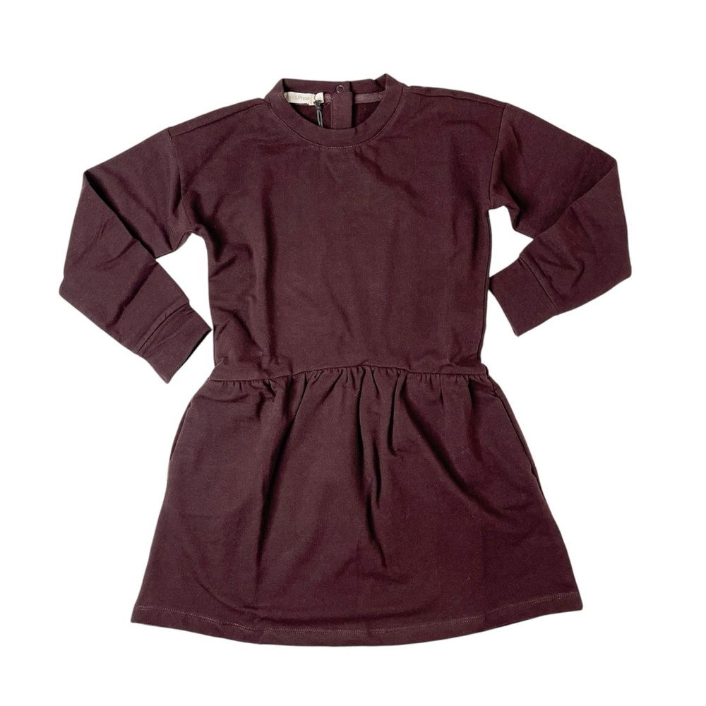 NWT/Boutique Phil&Phae Girls’ Oversized Brown Dress in Sizes 2 & 6